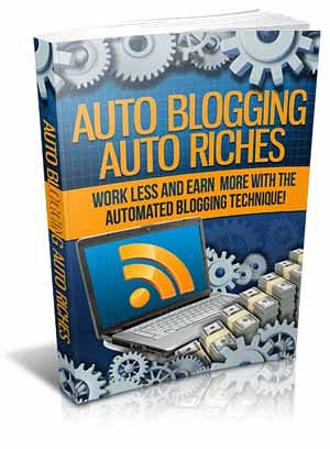 Auto Blogging Auto Riches MRR - Videos Course