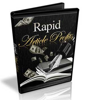 Rapid Article Profits MRR Video Series