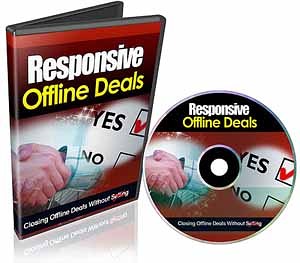Responsive Offline Deals PLR - Video Series