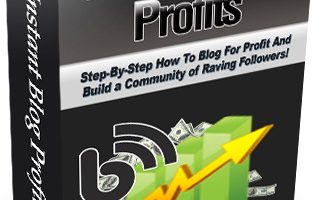 Instant Blog Profits PLR