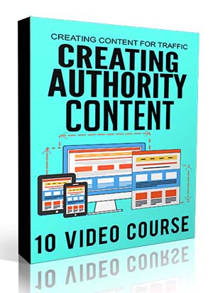 Creating Authority Content MRR