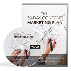 30 day Content Marketing Plan MRR