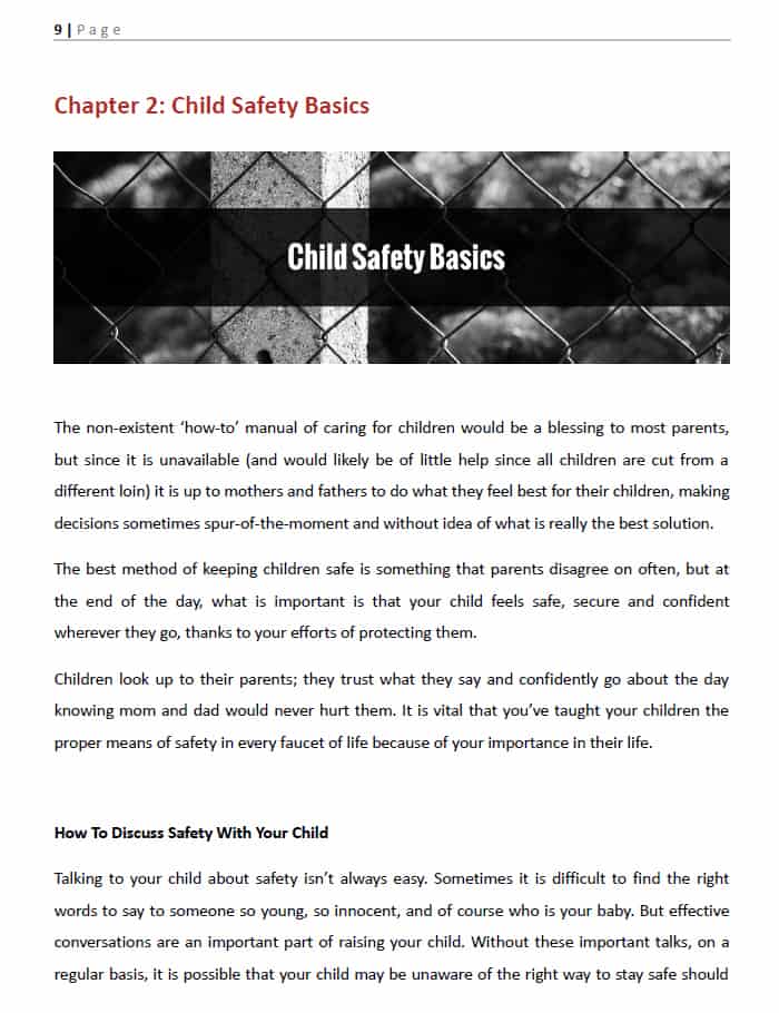 Child Safety Insider Look